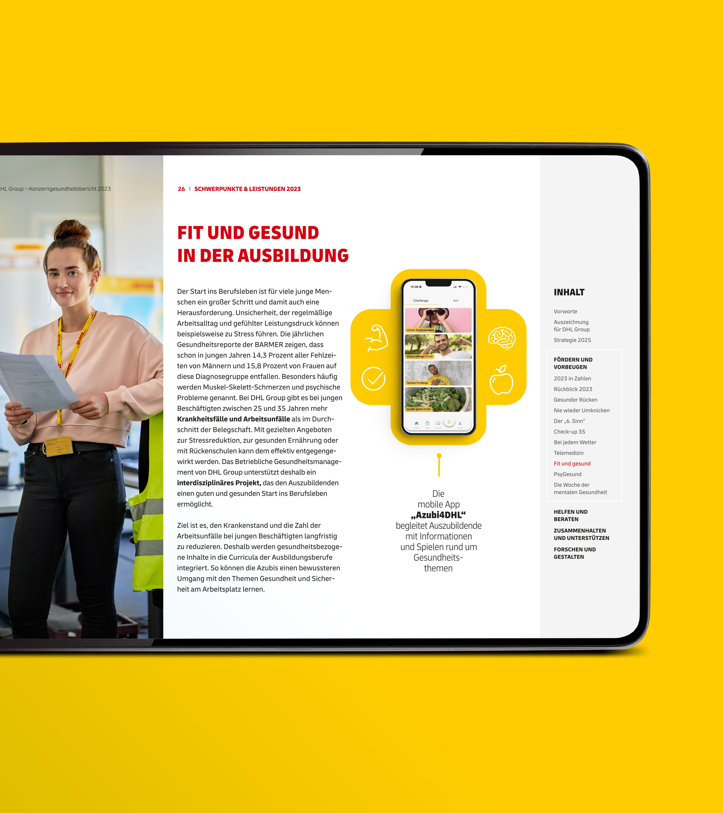 Leserfreundliche Strukturierung der Inhalte